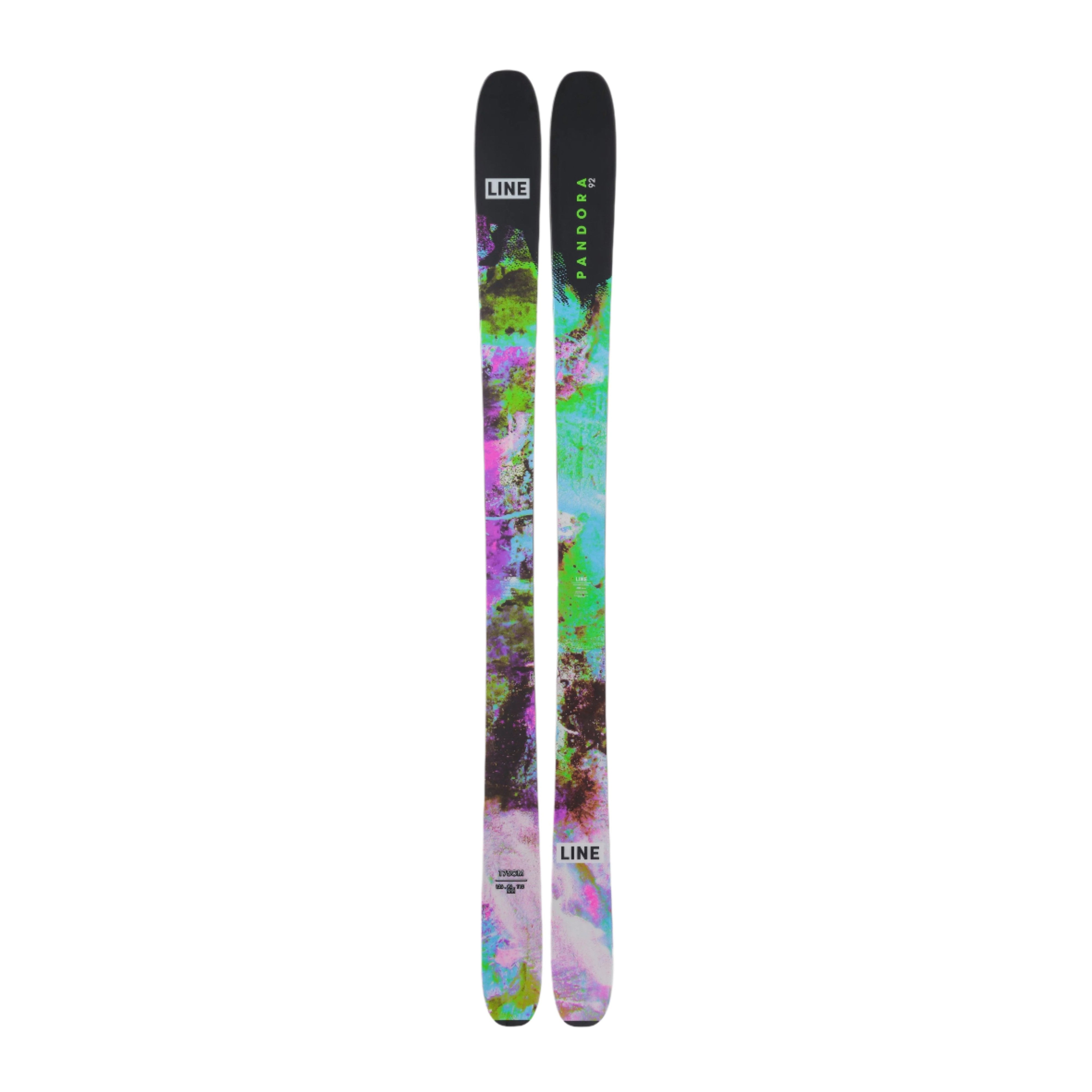 Pandora 92 Skis 2025 - Women's All-Mountain Skis for Powder, Groomers & Freeride | Perfect for Backcountry & Resort Skiing