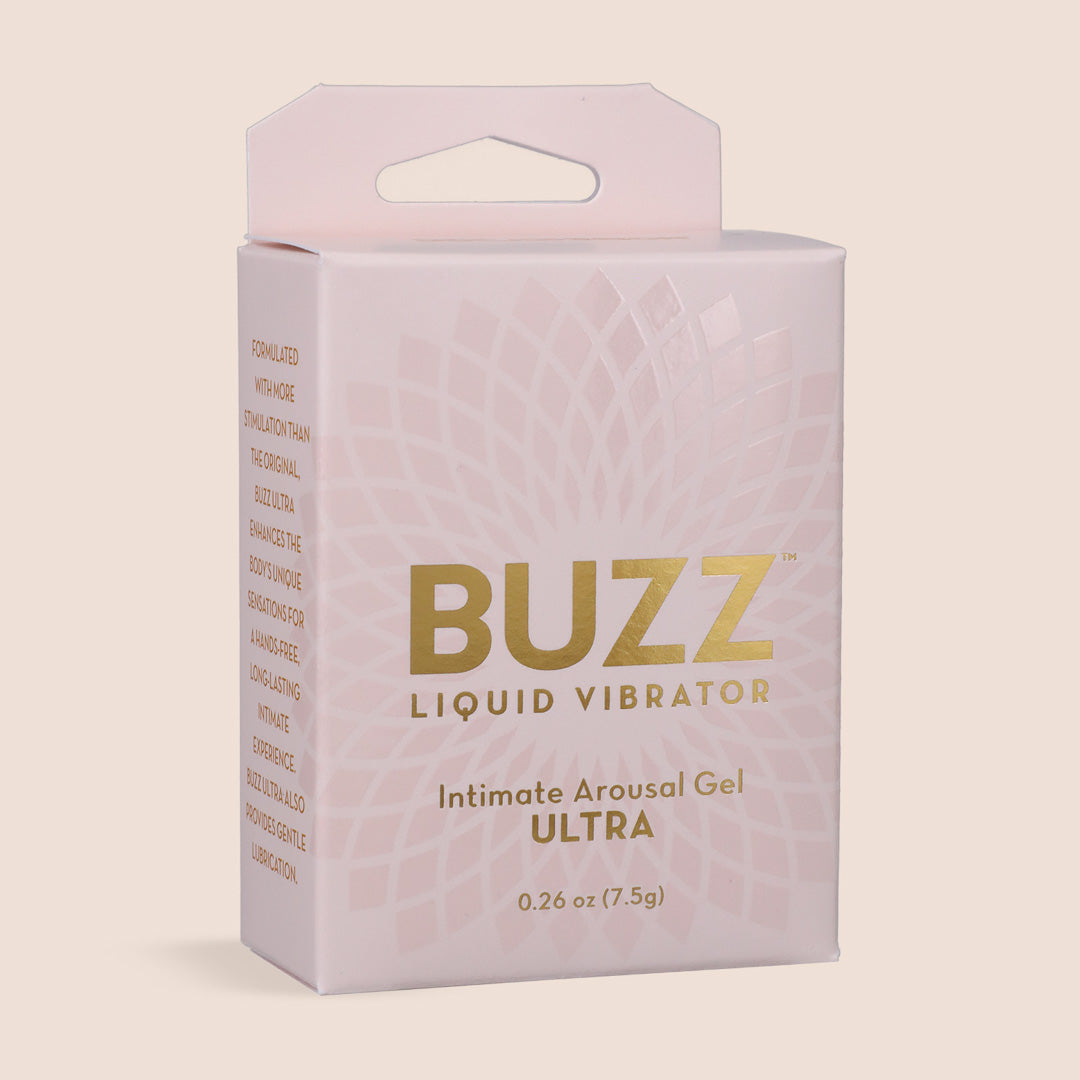 Buzz Ultra Liquid Vibrator - Water-Based Personal Lubricant for Enhanced Intimacy & Sensual Pleasure | Perfect for Couples, Solo Play & Massage
