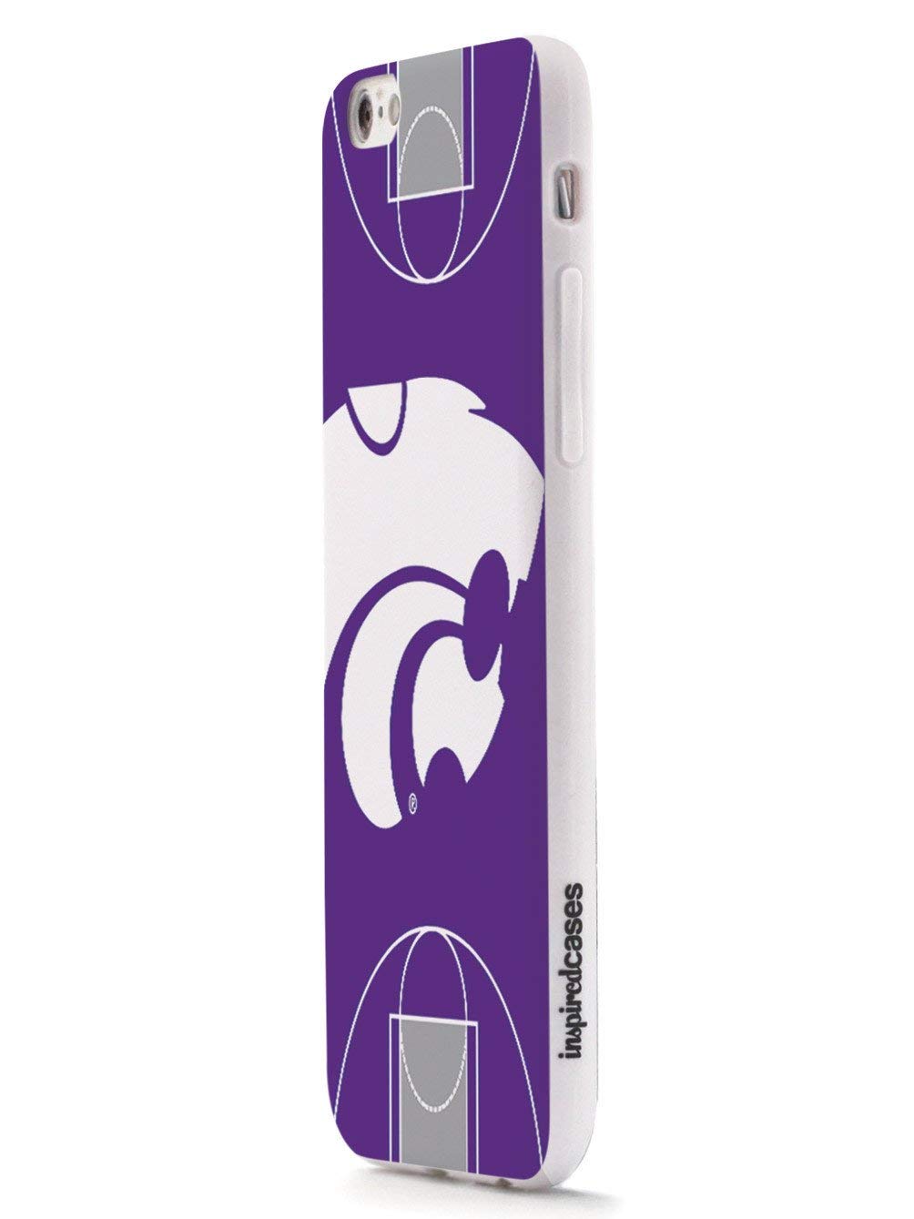 Kansas State Wildcats iPhone XR Case - 3D Textured Protective Cover with Basketball Court Design | Shockproof Slim Fit Phone Case for Apple iPhone XR (2018) - Perfect for Sports Fans & Game Day