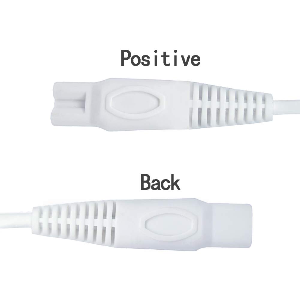 Replacement USB Charger for Finishing Touch Flawless Legs & Body Rechargeable Women's Shaver - 5V Power Cord for Ladies Trimmer - Perfect for Travel, Home & Salon Use