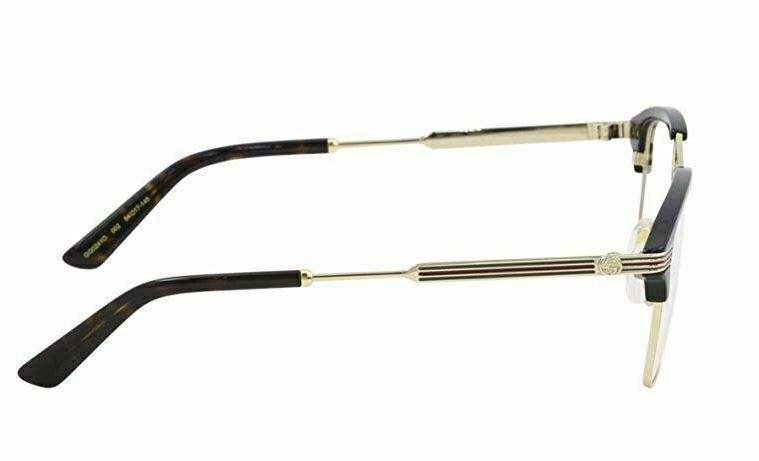 Gucci GG 0241O 002 Gold Metal Frame Eyeglasses for Women - Luxury Designer Sunglasses for Fashion & UV Protection | Perfect for Office, Driving & Outdoor Activities