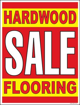 Premium Hardwood Furniture Sale Sign - 22