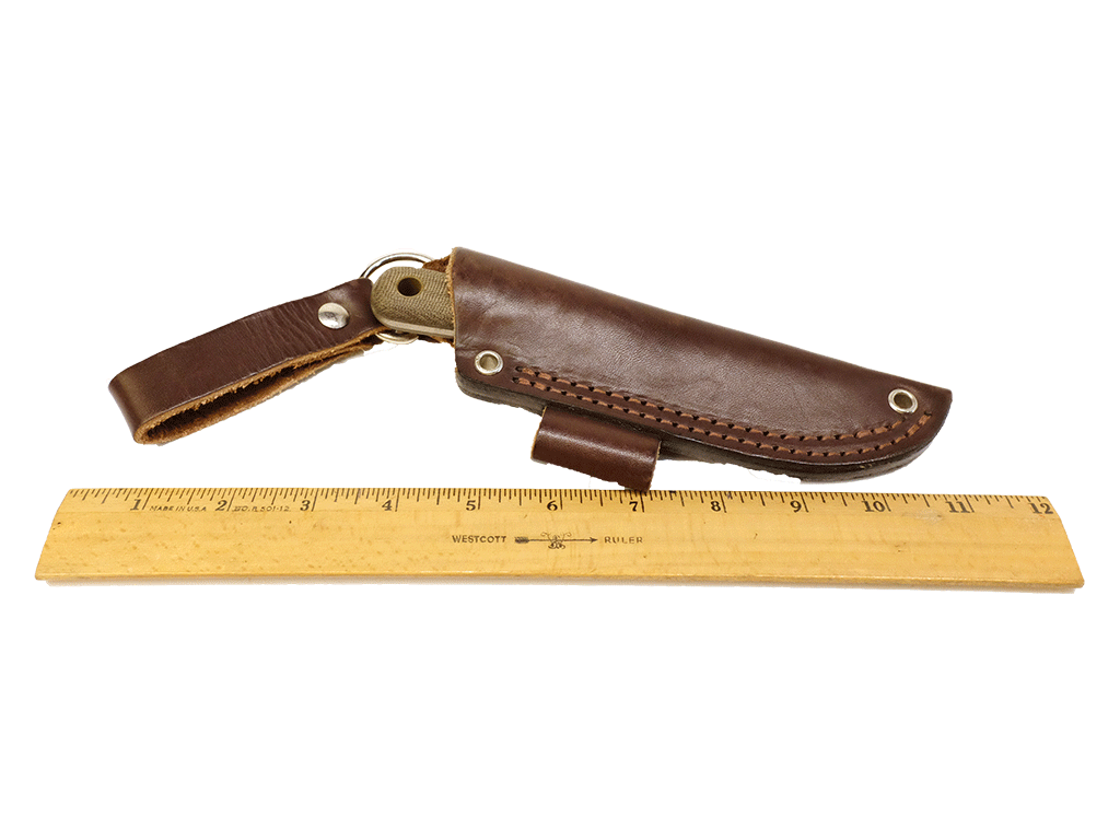 Premium Bushcraft Knife - Blind Horse Woodsman Survival Knife with Sheath | High-Quality Blade for Outdoor Camping, Hunting & Wilderness Adventures
