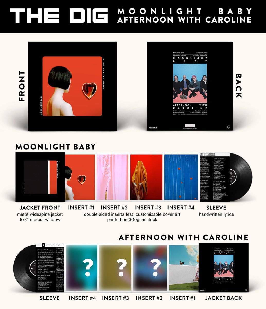 Moonlight Baby & Afternoon With Caroline - The Dig Double EP | Indie Rock Music for Relaxing Evenings & Road Trips