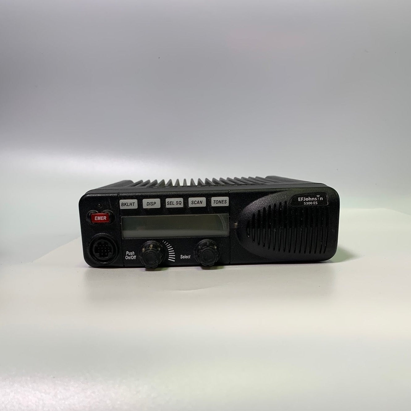 EF Johnson 5300 ES P25 UHF R1 Mobile Radio Bundle (242-536C, 201AFAB6, 380-470 MHz) - Professional Two-Way Communication for Public Safety & Emergency Services