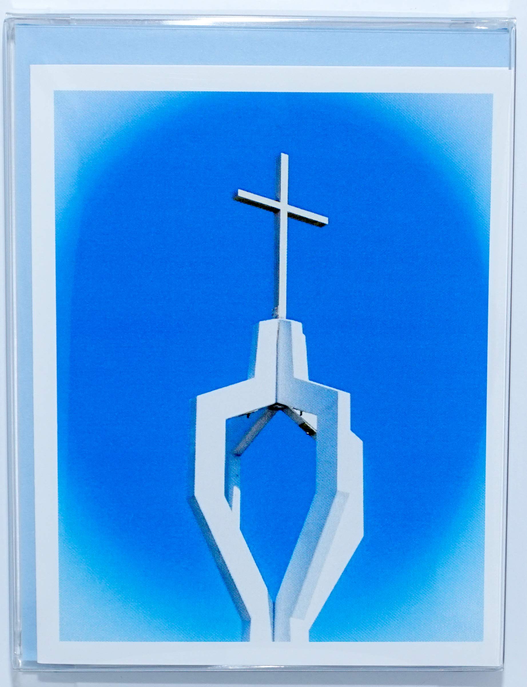 Church Steeple Note Cards with Envelopes - 16 Boxed Set for All Occasions, Thank You, Christmas, Funeral & More - Made in USA