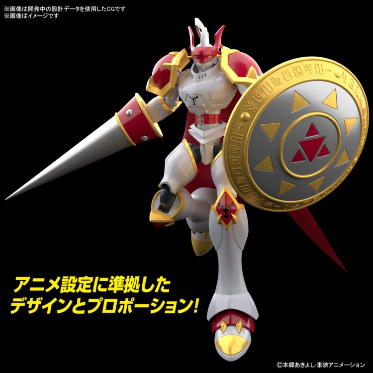 Figure Rise Standard Digimon Tamers Dukemon/Gallantmon Plastic Model Kit - Build & Display for Anime Fans & Collectors