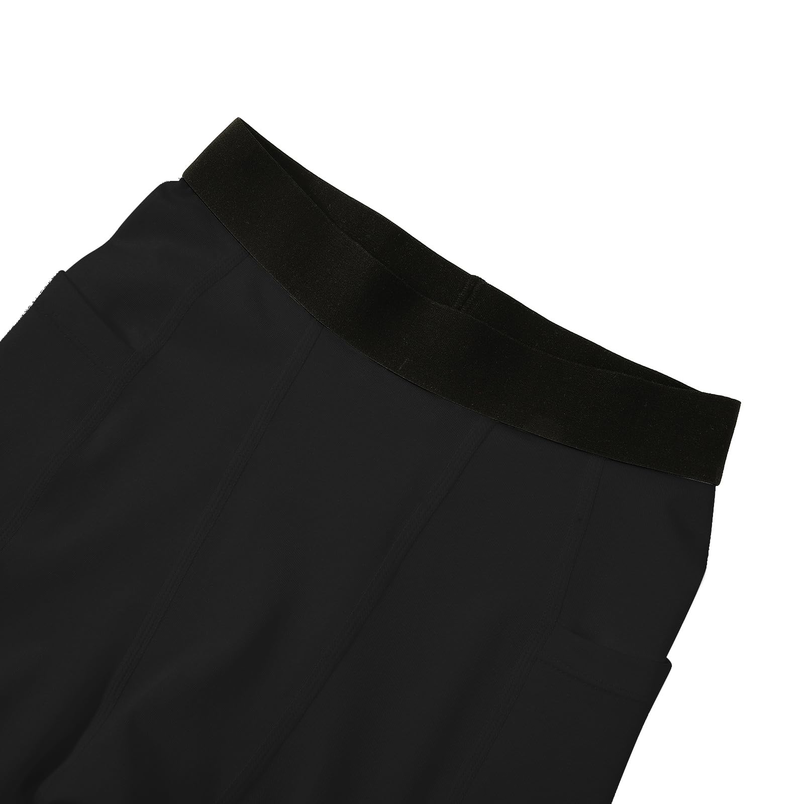Hotfiary Boys Youth One Leg Long Compression Pants - Athletic Base Layer Tights for Basketball, Football & Sports Training - Moisture Wicking & Muscle Support Leggings for Active Kids (Perfect for Gym, Running & Outdoor Activities)