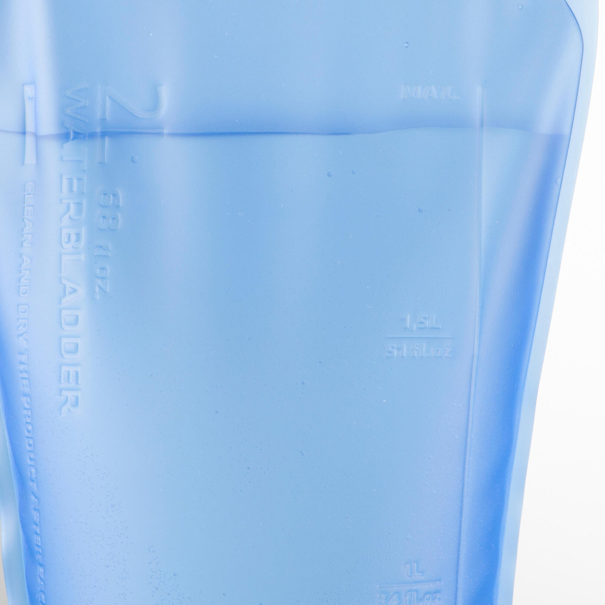 Forclaz MT500 2L Hydration Bladder - Lightweight Water Reservoir for Hiking, Camping & Outdoor Adventures