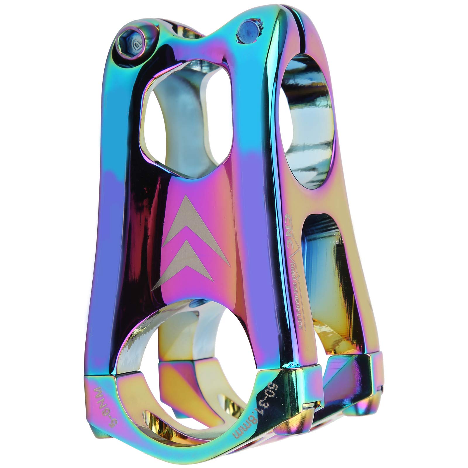 31.8x50MM Bike Hollow Stem Riser - Lightweight Adjustable Handlebar for Mountain Bikes, Perfect for Outdoor Cycling & Trail Adventures