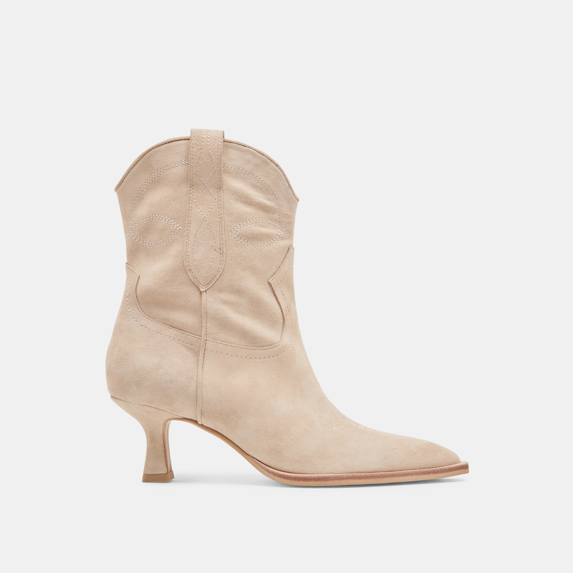 **Angel Booties Dune Suede - Soft & Stylish Baby Shoes for Newborns, Infants & Toddlers - Perfect for First Steps, Photo Shoots & Special Occasions**