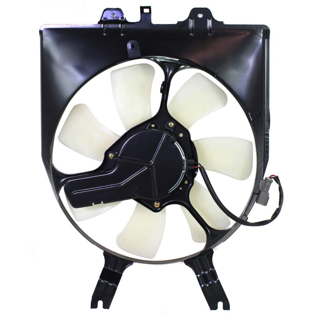 2005-2010 Honda Odyssey Passenger Side Radiator Fan - Single Fan Replacement Part HO3117101 38615RGLA01 | Fits 2005 2006 2007 2008 2009 2010 Models | Perfect for Cooling System Repair & Maintenance