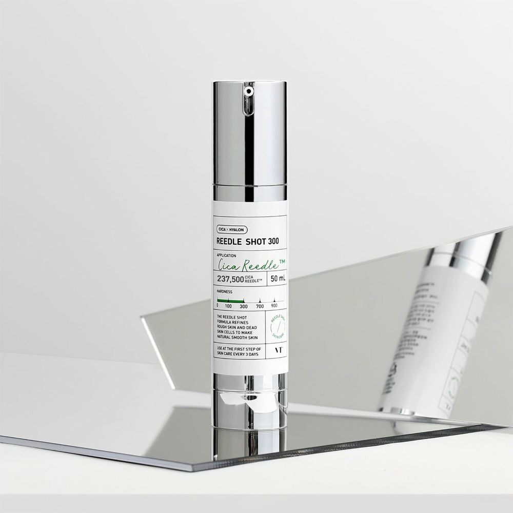 VT Reedle Shot 300 50ml Anti-Aging Serum with Hyaluronic Acid & Peptides | Brightening & Hydrating Facial Treatment for Wrinkles & Fine Lines | Day & Night Skincare Routine