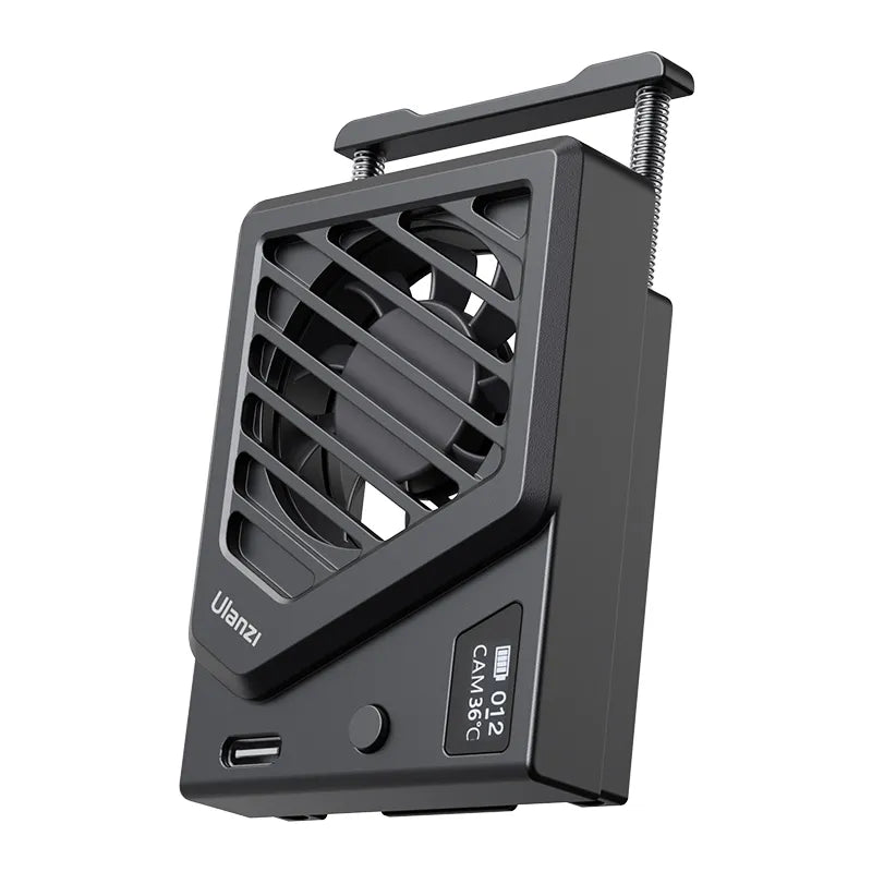 Ulanzi Upgraded Camera Cooling Fan for Sony Canon FUJIFILM Nikon DSLR - Professional Photography Gear for Outdoor Shooting & Video Recording