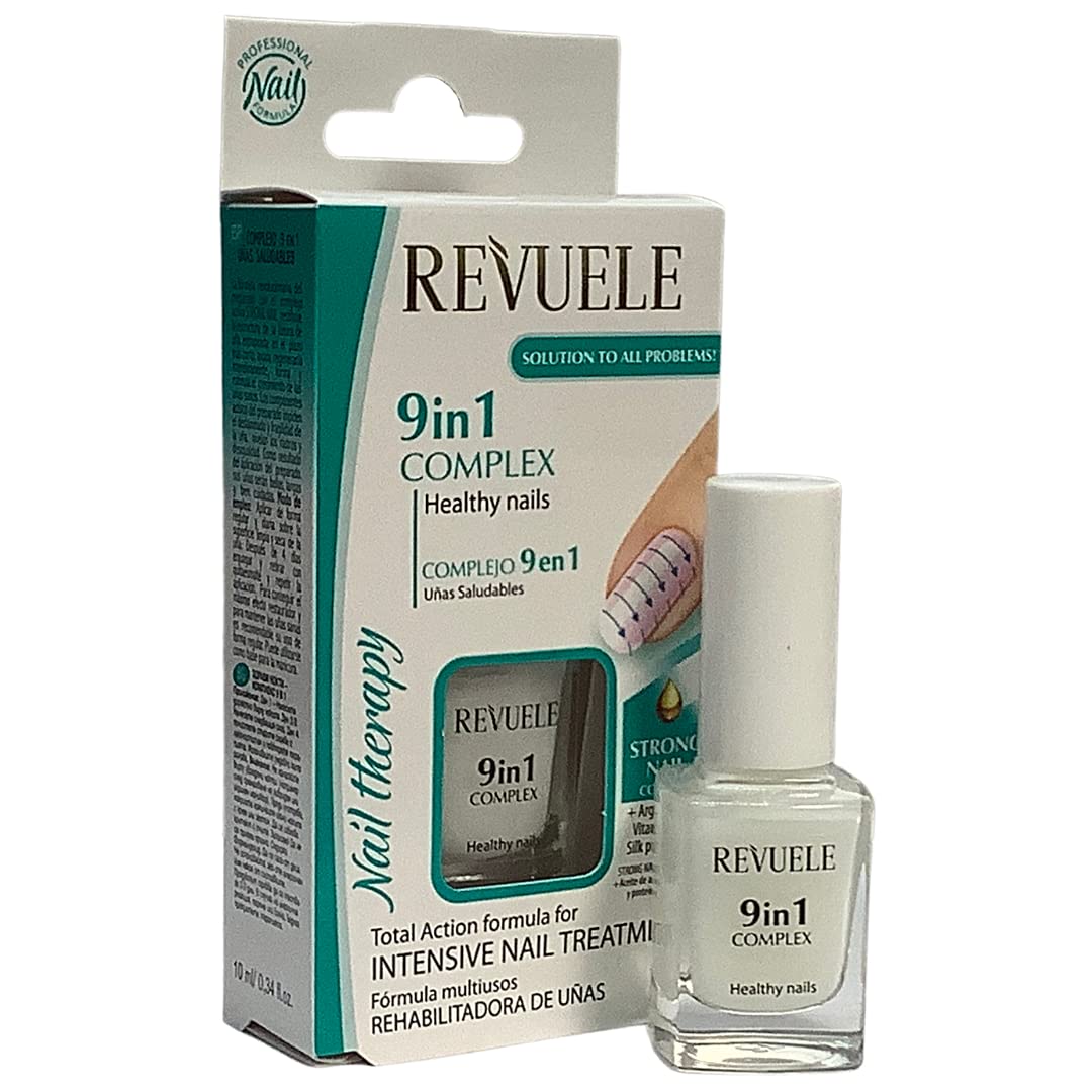 9 in 1 Nail Care Treatment - Concentrated Nourishing Gel for Softening & Strengthening Nails | Natural Nail Hardener | 10ml | Perfect for At-Home Manicures & Nail Repair