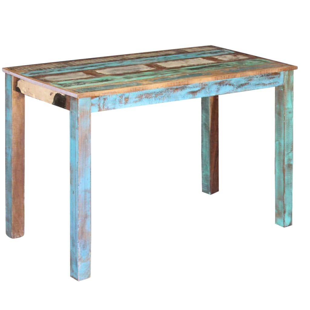 vidaXL Solid Reclaimed Wood Dining Table 45.3