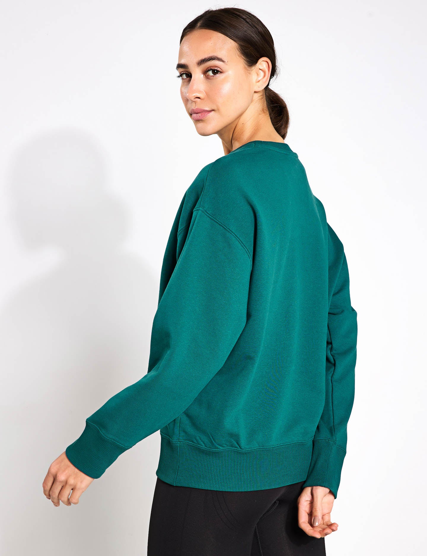 BETTER CLASSICS Relaxed Crew Neck T-Shirt - Soft Cotton Casual Tee for Men & Women | Cold Green | Perfect for Everyday Wear, Lounge & Outings