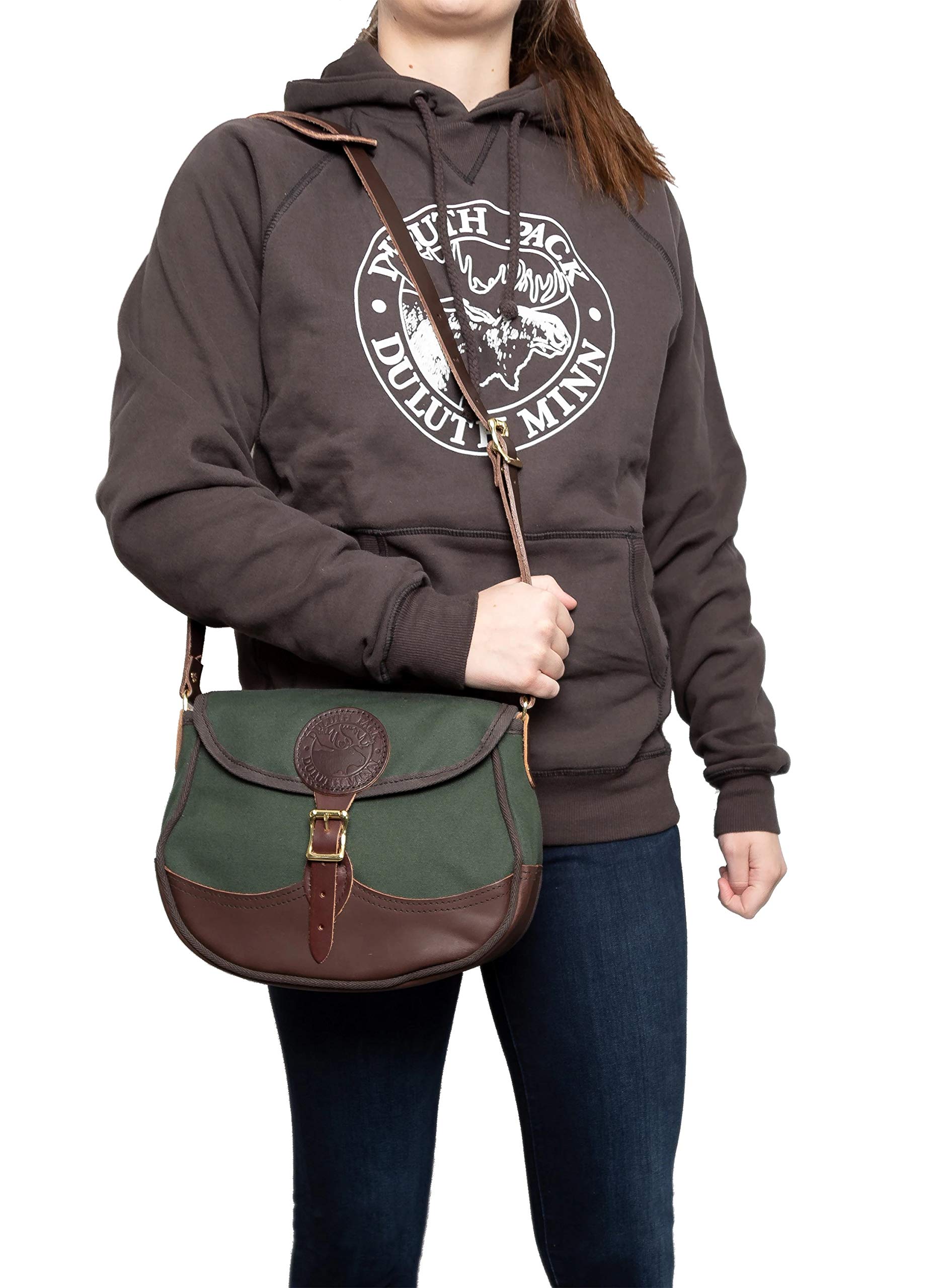Duluth Pack #100 Deluxe Shell Bag - Waterproof Canvas Shoulder Bag for Hunting, Fishing & Outdoor Adventures - Perfect for Gear Storage & Travel Accessories