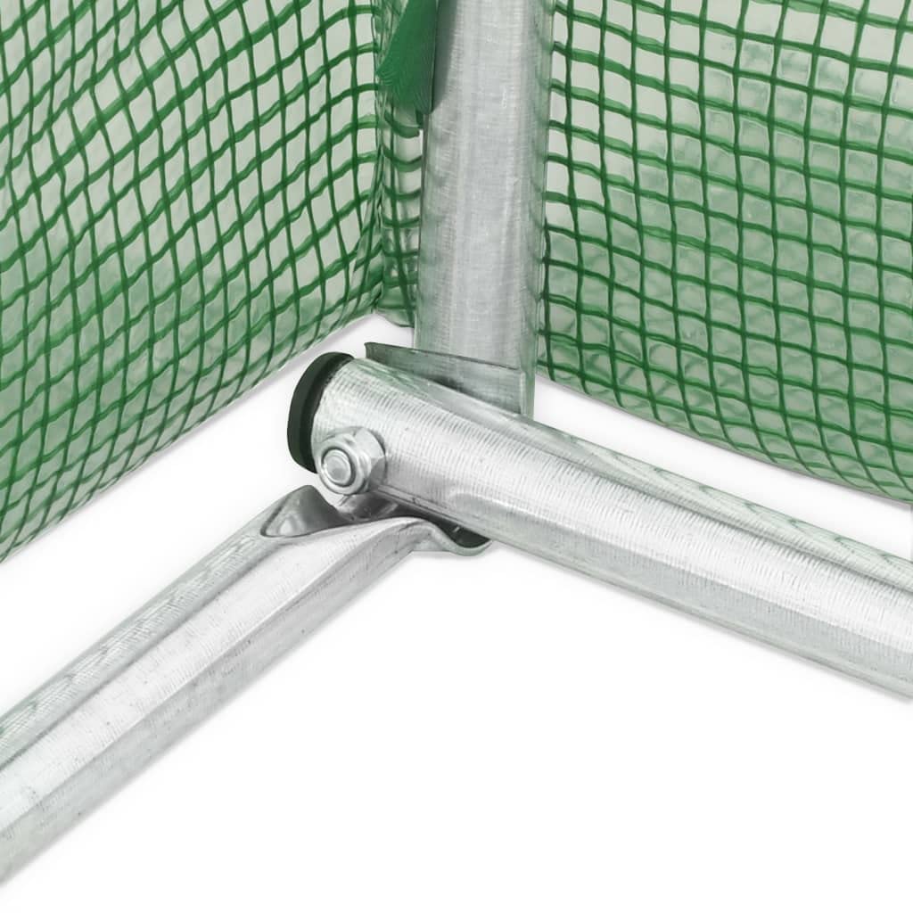 **Walk-in Greenhouse for Plants - 43.1 ft² Quick Setup Indoor/Outdoor Gardening Canopy with Roll-Up Zipper Door (78.7
