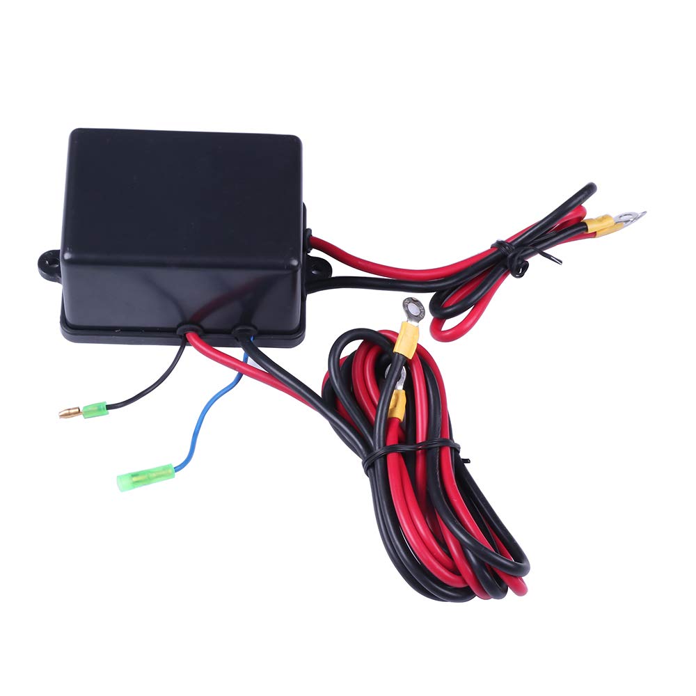 12V 3000 lbs Electric Winch - Heavy Duty Recovery Winch for Truck, SUV, ATV, Boat & Trailer with Steel Cable & Wireless Remote Control - Off-Roading, Towing & Vehicle Recovery Scenarios