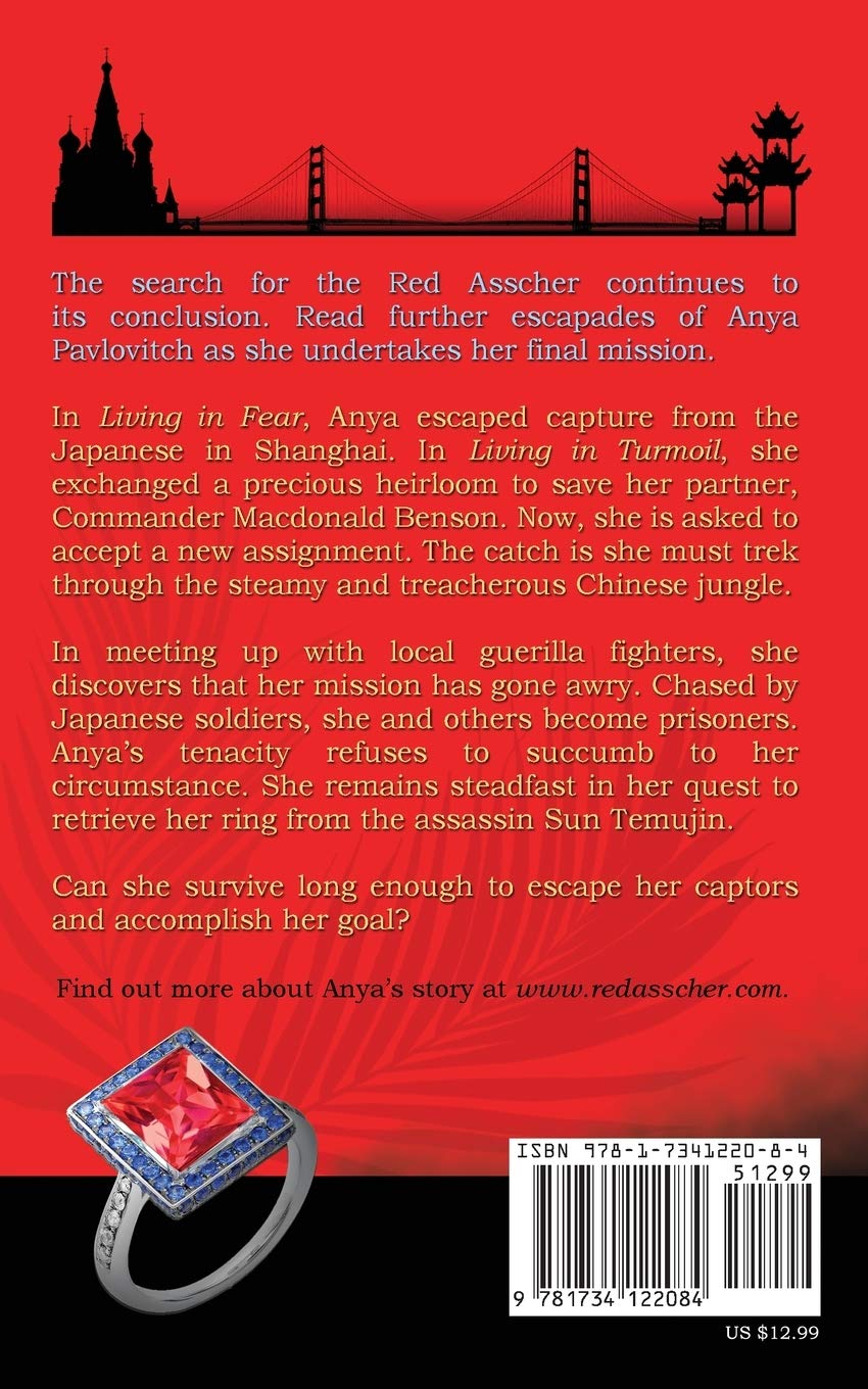 Living in War: A WWII Red Asscher Spy Thriller Novel - Historical Fiction Book for Adults | Perfect for Book Clubs & WWII Enthusiasts