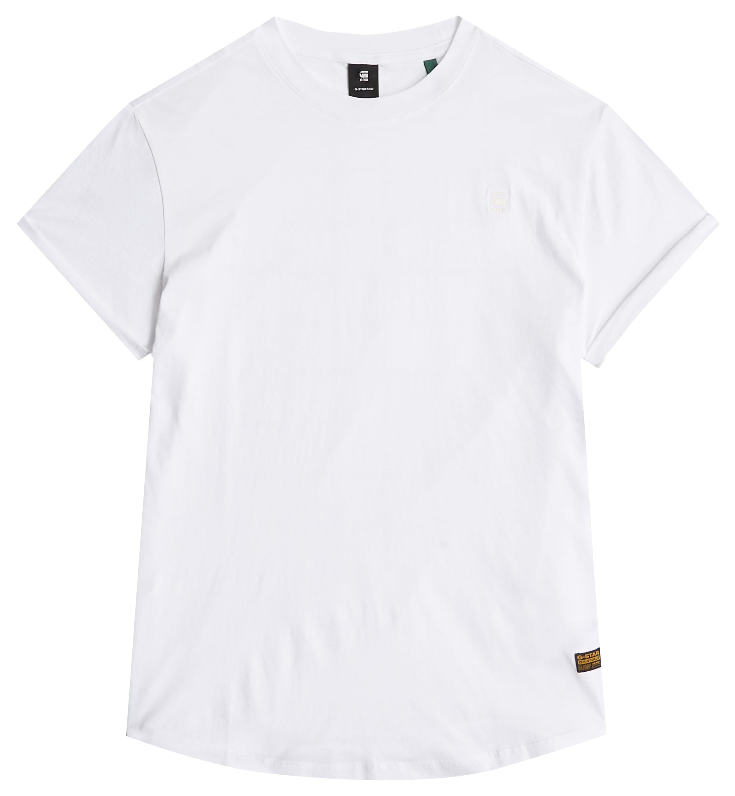 G-Star Raw Women's Lash Fem Loose Fit T-Shirt - XX-Large White Cotton Casual Tee for Everyday Wear, Street Style & Layering