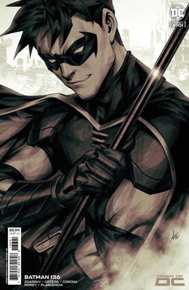 Batman #136 Comic Book - Cover D Stanley Artgerm Lau Variant Edition (Card Stock) | DC Comics Collectible for Fans & Display