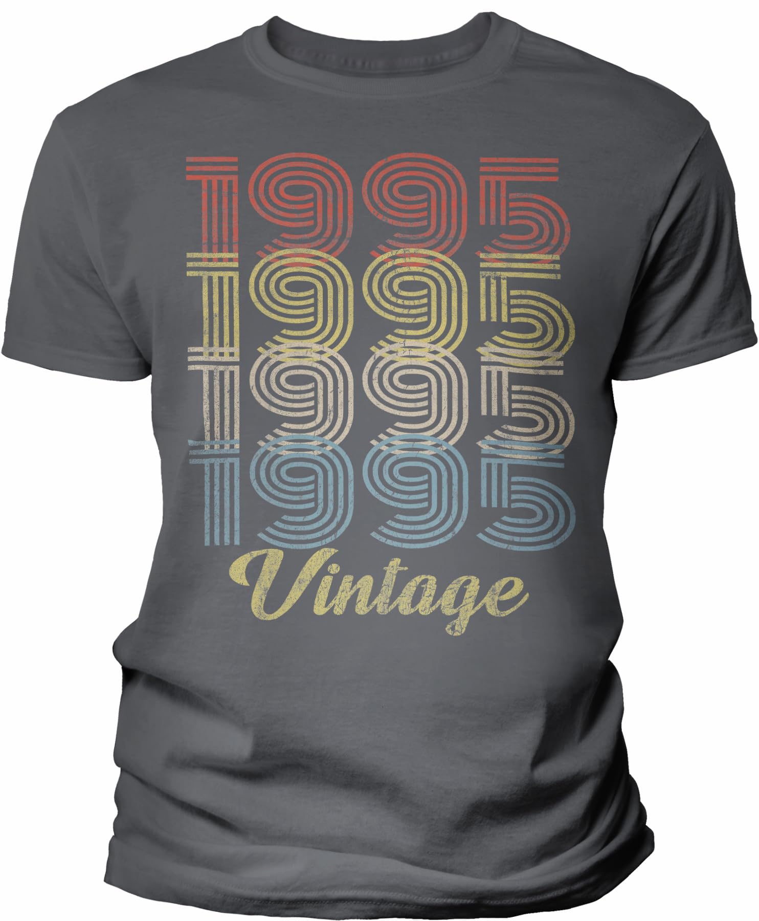 Vintage 1995 Retro 30th Birthday T-Shirt for Men - Cool 30 Year Old Gift Idea - Perfect for 30th Birthday Parties & Milestone Celebrations