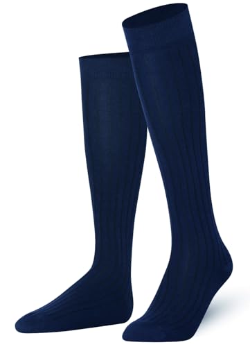 Navy Ribbed