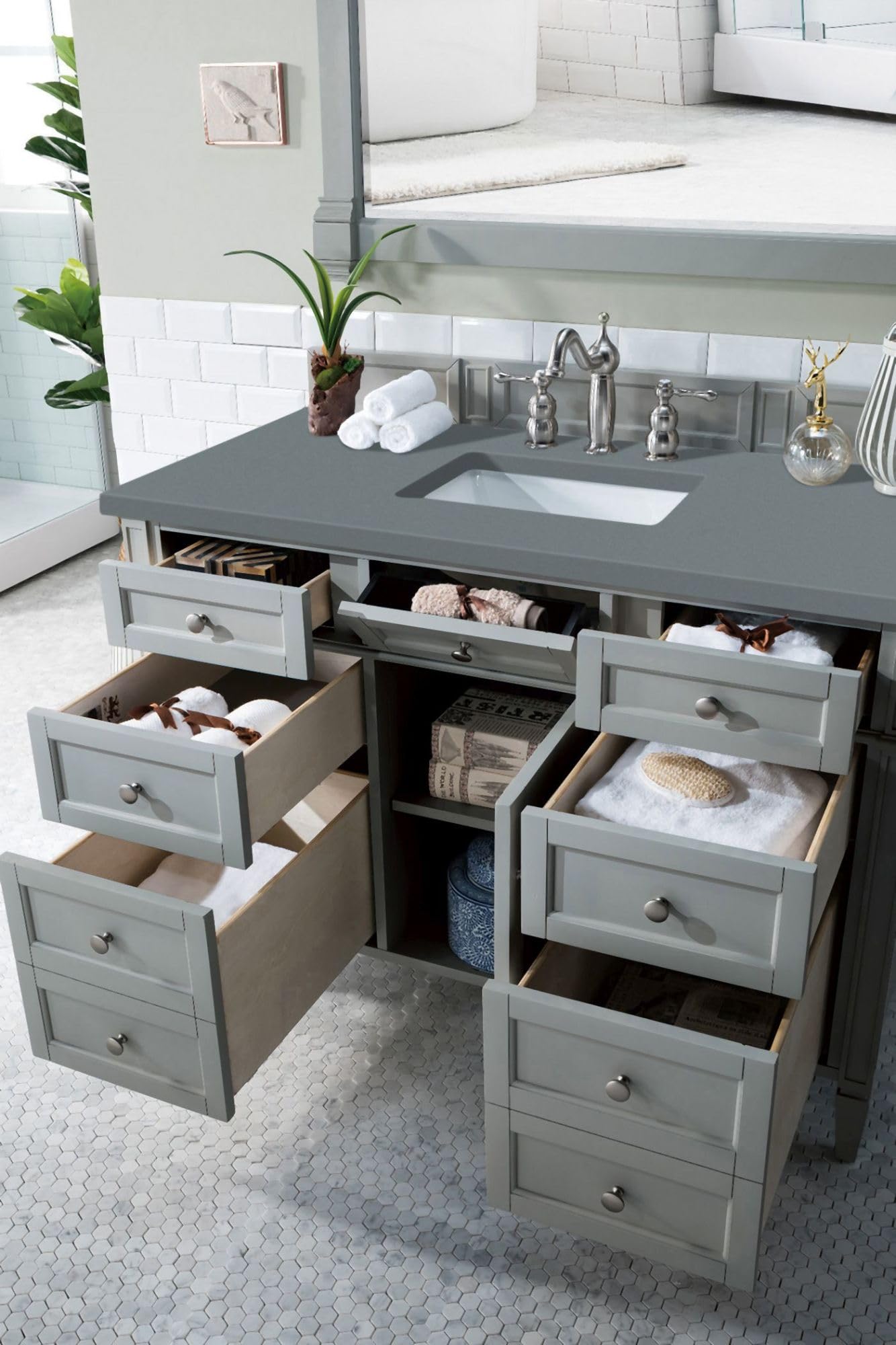 James Martin Vanities 650-V48-3CBL Brittany 48