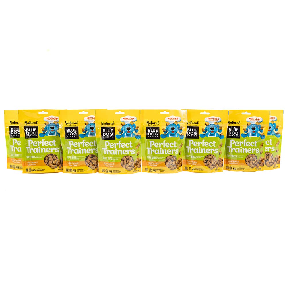 Blue Dog Bakery Perfect Trainers Dog Treats - Healthy Training Rewards for Small & Large Dogs - Ideal for Obedience Classes, Puppy Training & Behavior Reinforcement