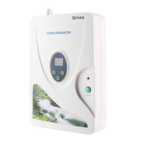Portable Digital Timer Ozone Generator - Air Purifier & Ionizer for Home, Car, and Office - Remove Odors, Disinfect, and Detoxify - Perfect for Pet Owners, Smokers, and Allergy Sufferers
