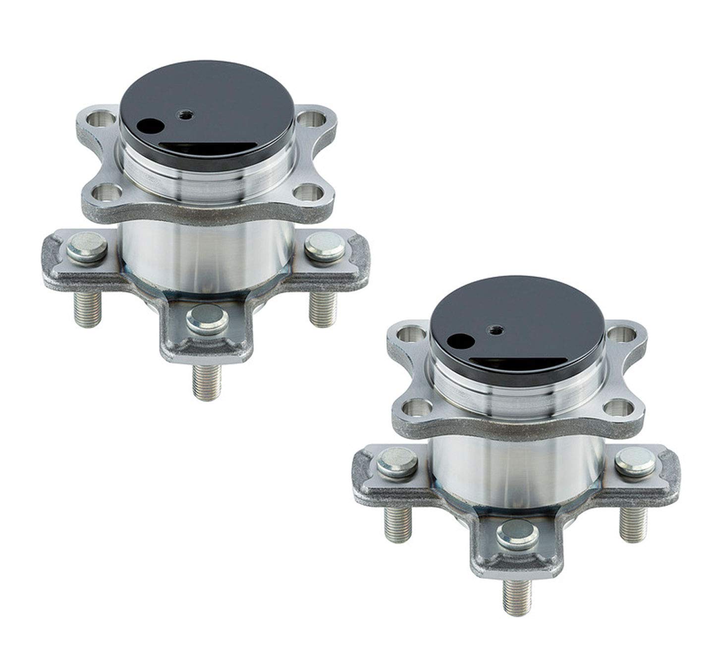 2PC Rear Wheel Bearing and Hub Assembly Compatible with 2015-2019 Honda Fit - Perfect for Smooth Ride & DIY Auto Repair