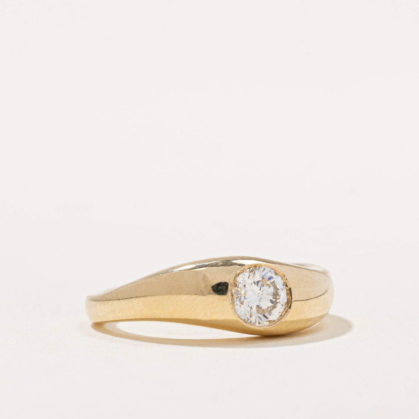 100 Ways Flush Set Diamond Wave Ring | 0.49ct G-H Color SI Clarity | Size 6.5 | 14K White Gold Wedding Band | Perfect for Anniversary, Engagement & Everyday Elegance