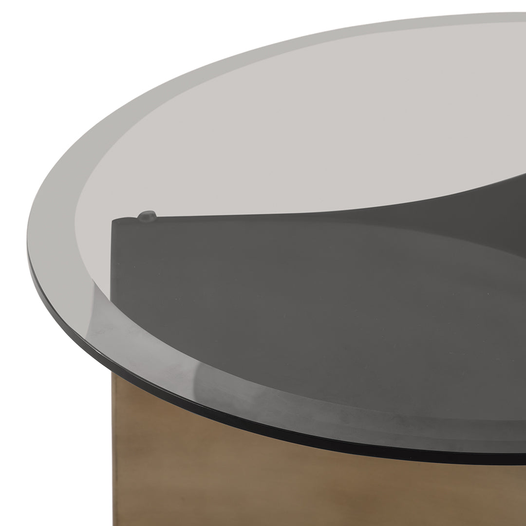 Modern Arc Coffee Table - Mid-Century Design, Solid Wood, Living Room Centerpiece for Home Decor | Perfect for Lounge, Family Room & Office Spaces