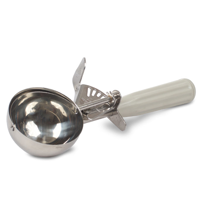 Commercial Disher Scoop - Stainless Steel Ice Cream & Cookie Dough Scoop for Professional Kitchens, Bakeries & Home Use – Perfect for Portioning, Serving & Scooping Ice Cream, Cookie Dough, Mashed Potatoes & More