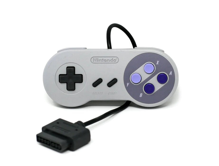 Original Nintendo Super NES Classic Edition Controller - Authentic Retro Gaming for Super Nintendo Entertainment System | Perfect for Classic Gaming, Collectors & Nostalgic Play