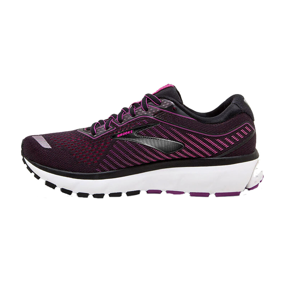 Brooks Ghost 12 Women's Running Shoes - Lightweight Cushioned Road Running Sneakers for Women | Perfect for Jogging, Gym Workouts & Daily Walking (Pink)