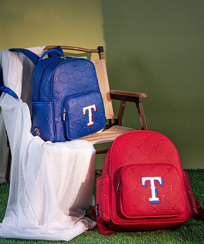 MLB Texas Rangers Backpack for Men & Women - Official Licensed Baseball Team Backpack - Durable School, Travel & Game Day Backpack for Fans
