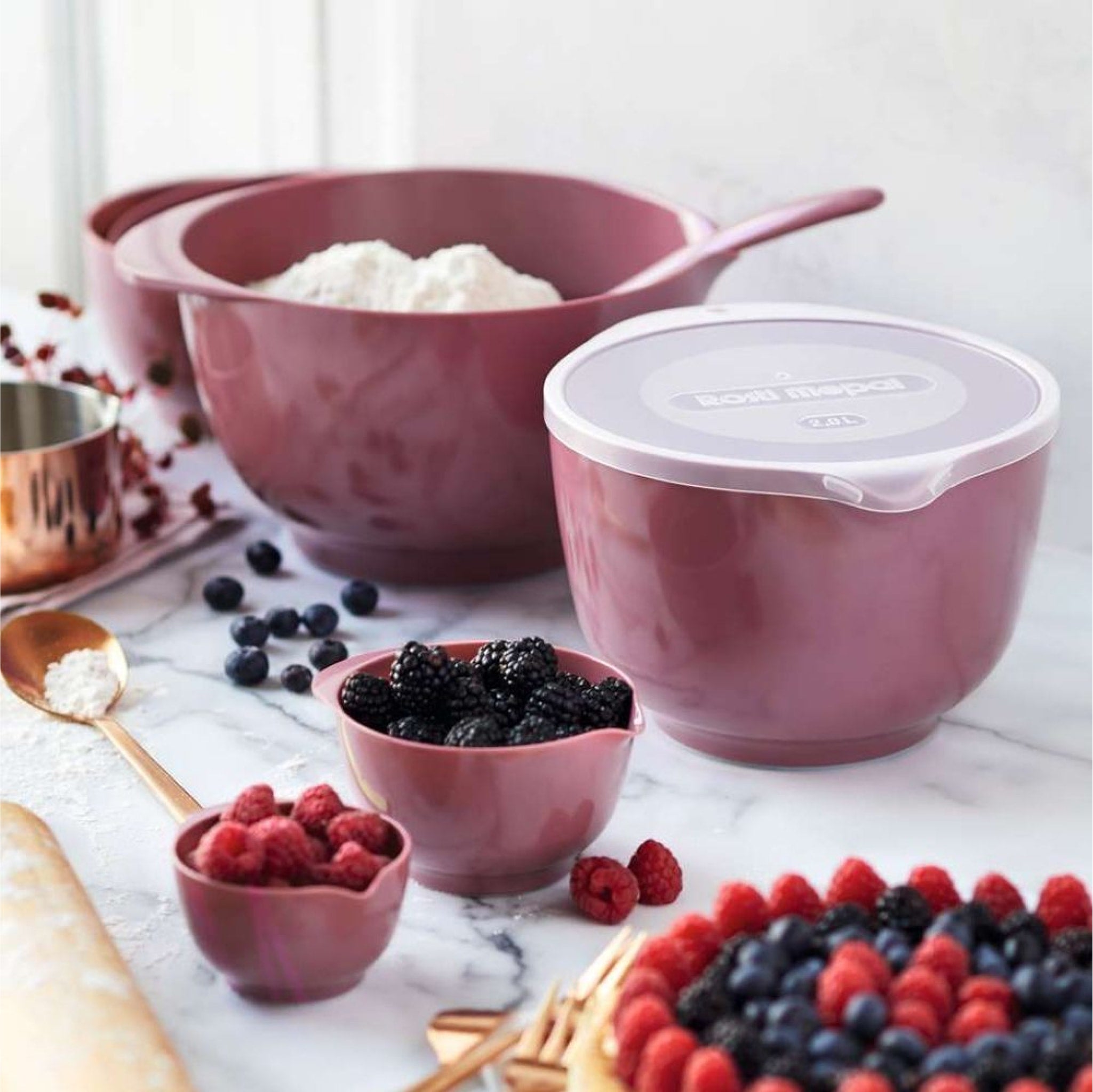 ROSTI 2L Margrethe Bowl Lid - Airtight Food Storage Cover for Kitchen & Meal Prep - Perfect for Leftovers, Salads & Snacks