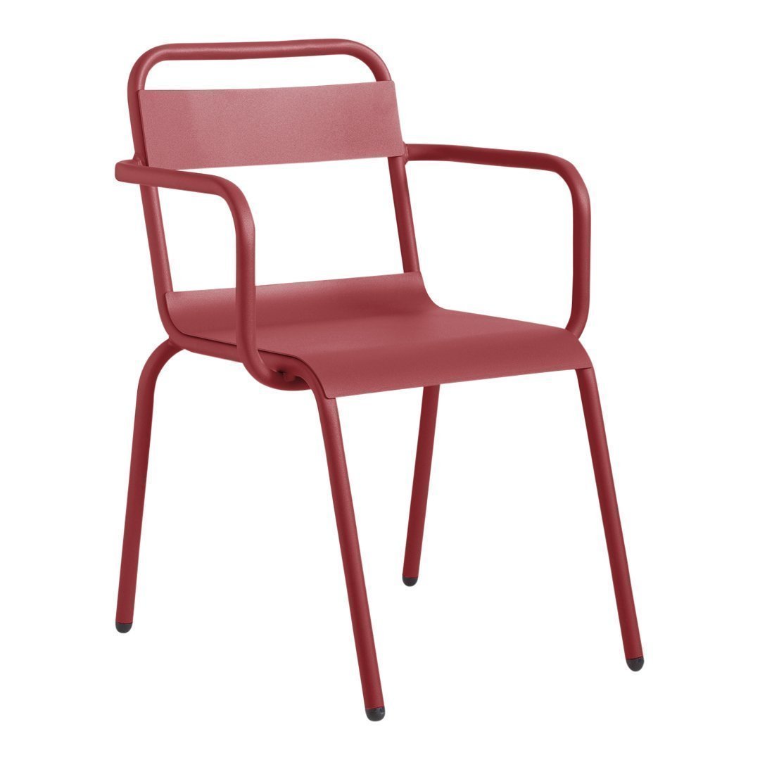 Biarritz Armchair - Modern Accent Chair for Living Room, Bedroom & Office - Comfortable Upholstered Lounge Chair with Wooden Legs - Perfect for Relaxing, Reading & Decorating