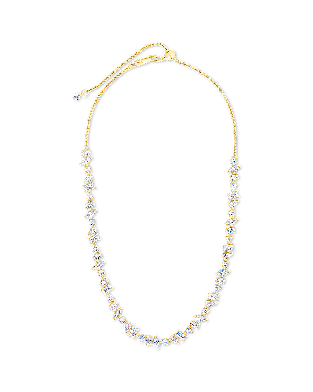 Ellery CZ Tennis Necklace - Elegant Cubic Zirconia Jewelry for Women, Perfect for Weddings, Parties & Everyday Wear