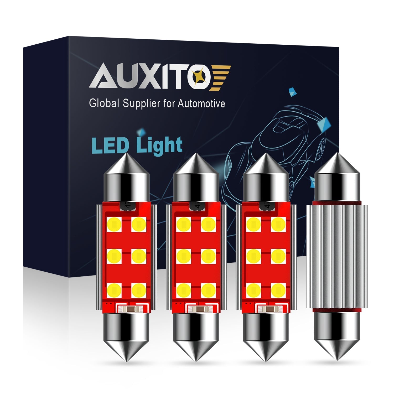 2007-2012 Ford Fusion LED Headlight Bulbs - Super Bright White 6000K H11 Replacement - High Performance for Night Driving & Fog Lights