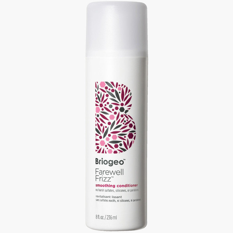 Briogeo Farewell Frizz Smoothing Conditioner for Dry, Damaged Hair - Sulfate-Free, Vegan Leave-In Treatment for Frizz Control & Shine - Perfect for Daily Use & Heat Styling Protection