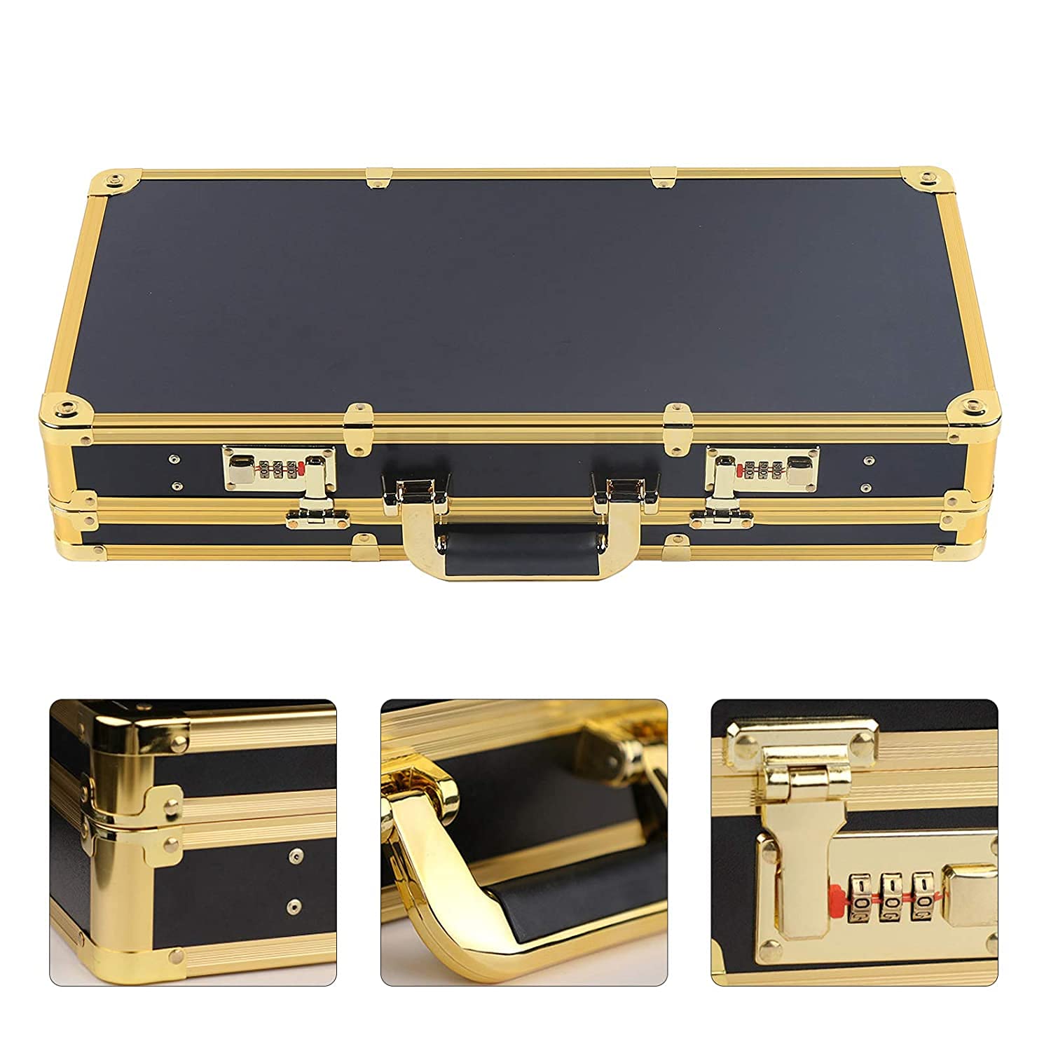 Professional Barber Carrying Case - Portable Stylist Tool Box with Lock for Clippers, Trimmers & Shears | Travel-Friendly Hairdressing Organizer for Salon & Home Use