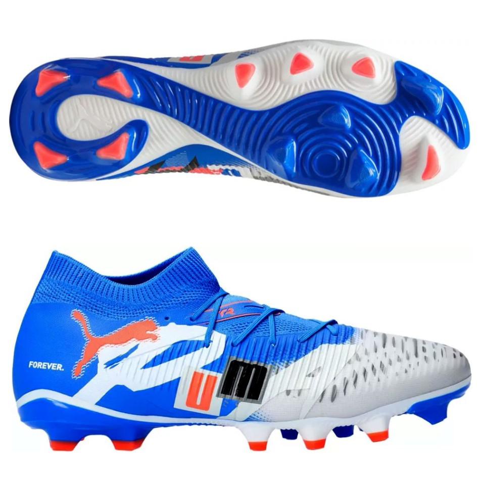 Puma Future 8 Match Forever FG/AG Soccer Cleats - Lightweight Football Shoes for Men with Enhanced Grip - Perfect for Artificial Grass & Firm Ground Matches
