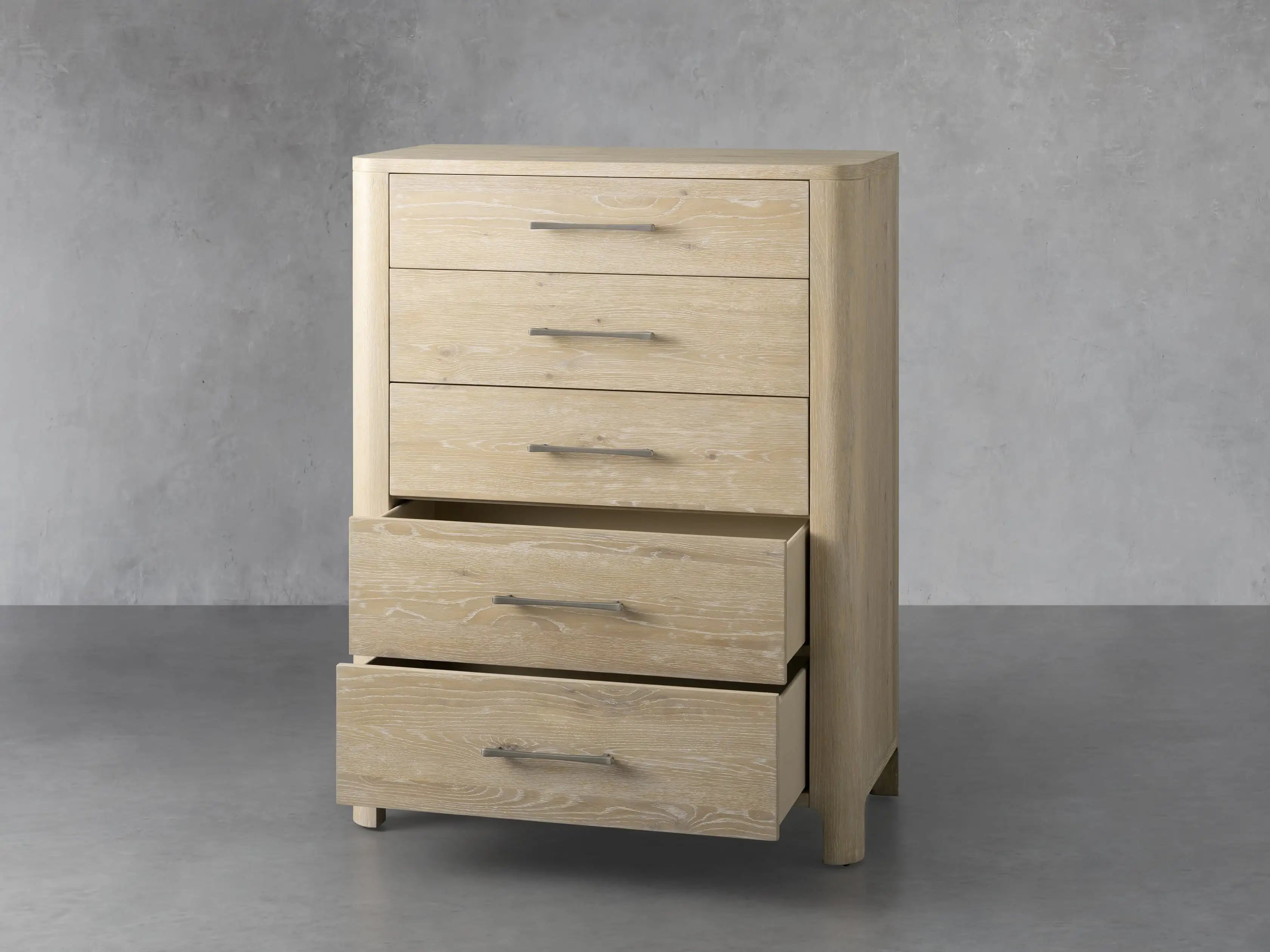 Callie 5-Drawer Dresser - Modern Wooden Chest of Drawers for Bedroom, Nursery & Closet Storage | Perfect for Organizing Clothes, Toys & Accessories
