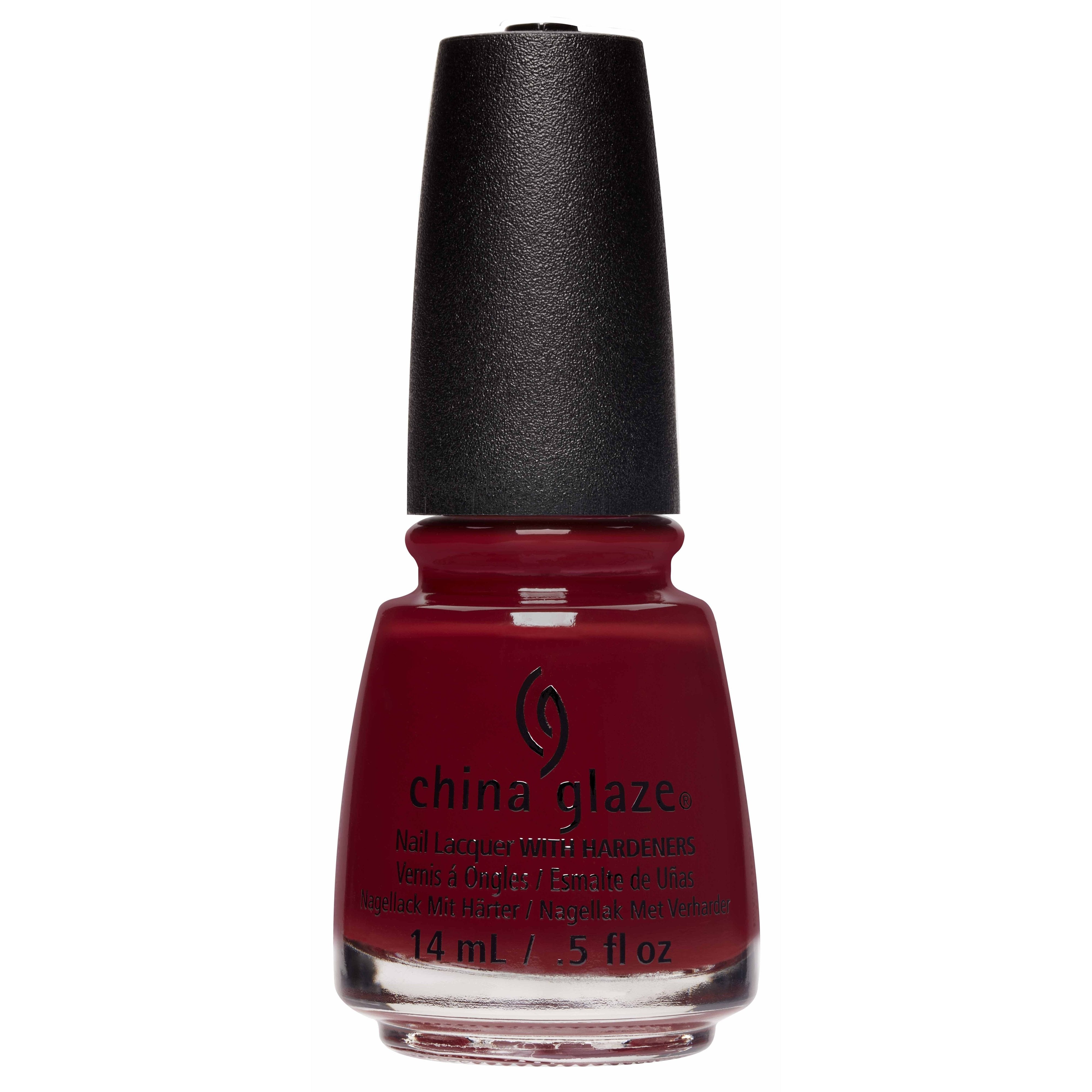 China Glaze Rock N' Royale Nail Polish #84002 - 0.5 oz Long Lasting Metallic Purple Shade for Professional Salon & Home Manicures