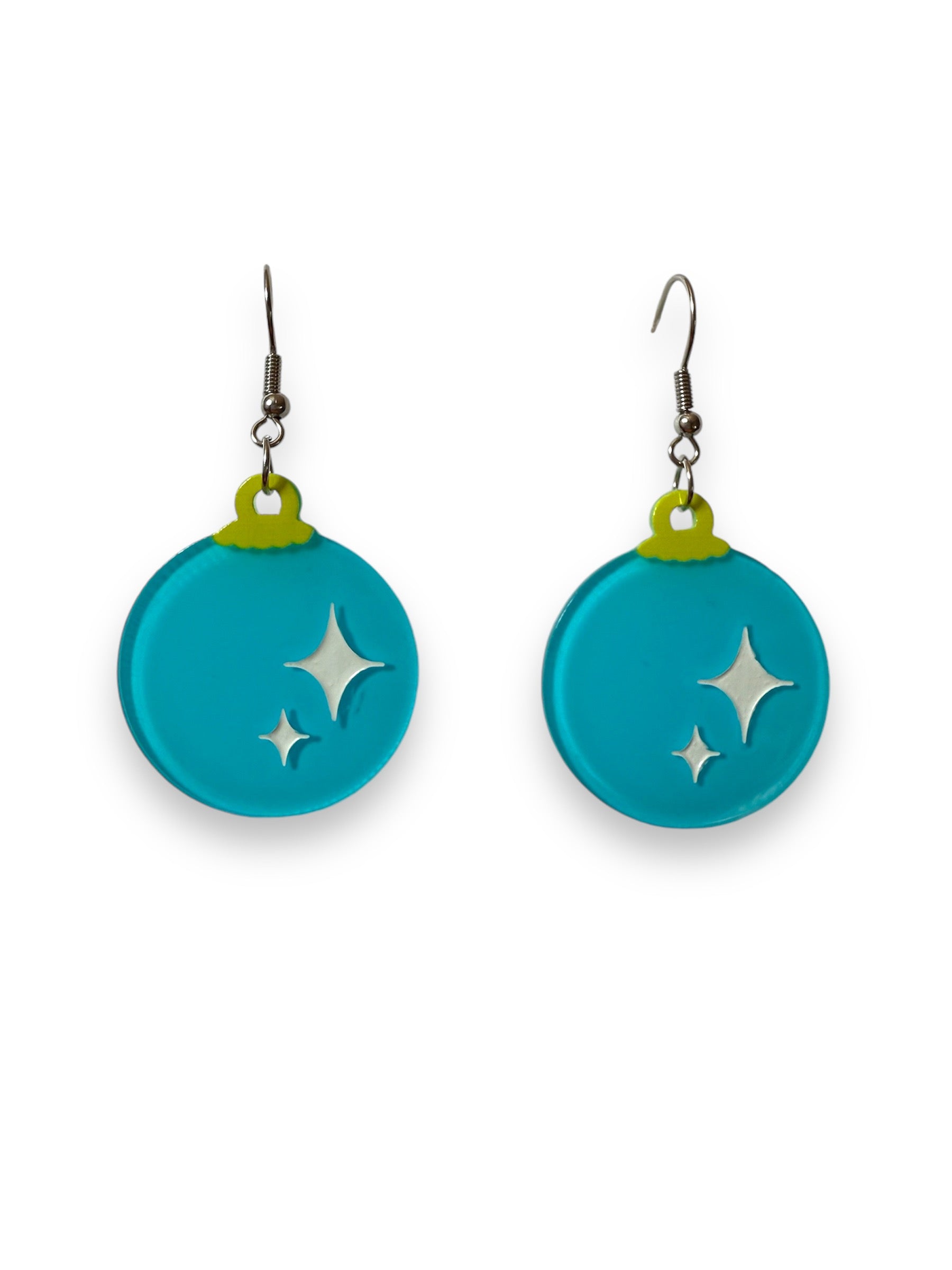 Christmas Bauble Drop Earrings - Festive Holiday Jewelry for Women | Elegant Dangle Earrings for Parties, Gift Giving & Seasonal Celebrations