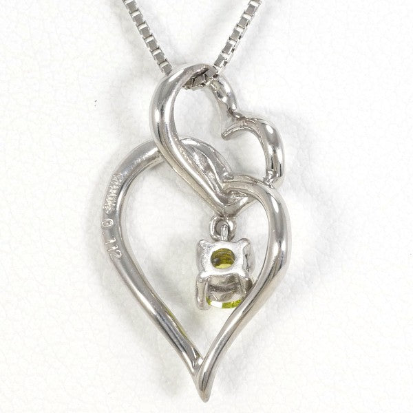 18K White Gold Yellow Diamond Necklace for Women - Elegant Fine Jewelry Gift for Anniversary, Wedding & Special Occasions